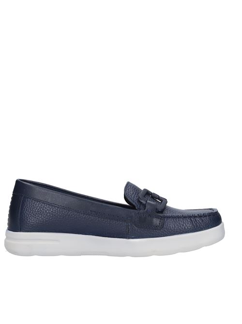 Mocassini in pelle GEOX | D25SUA 04643 C4322BLU